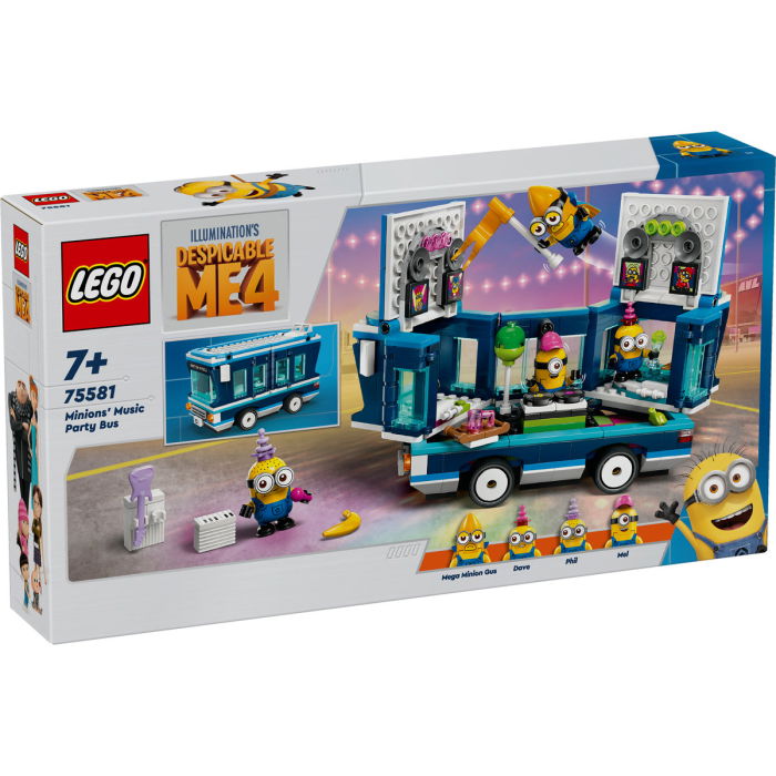  LEGO®  Minions - Autobuzul de petrecere al minionilor (75581), 379 piese [2]