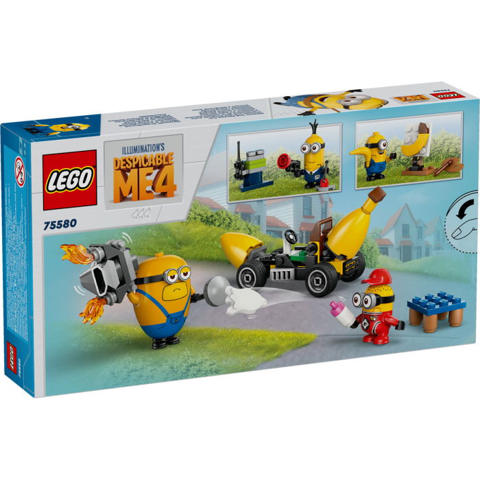  LEGO®  Minions - Minionii si masina-banana (75580), 136 piese [3]