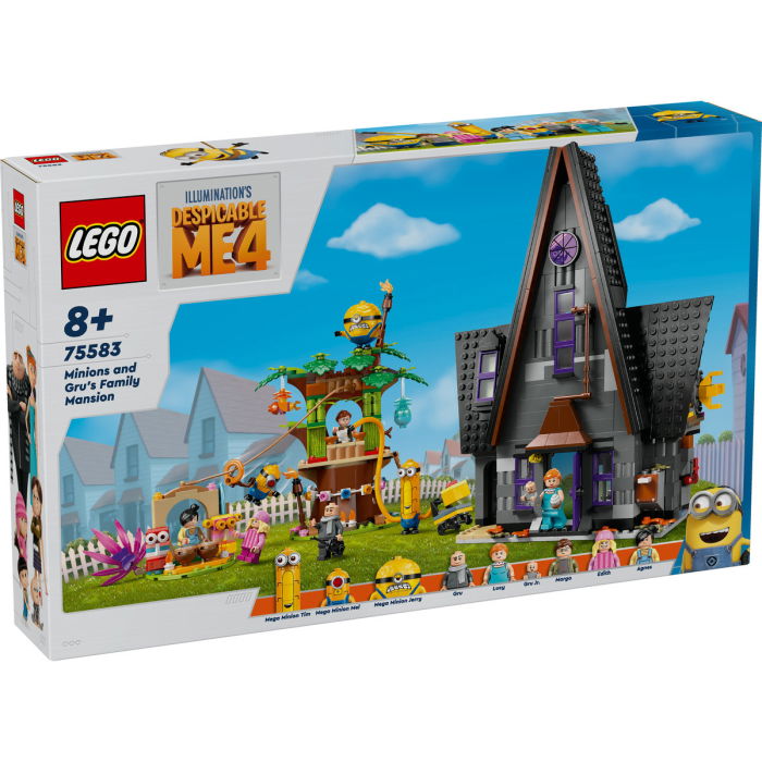  LEGO®  Minions - Resedinta de familie a lui Gru si a minionilor (75583), 868 piese [2]
