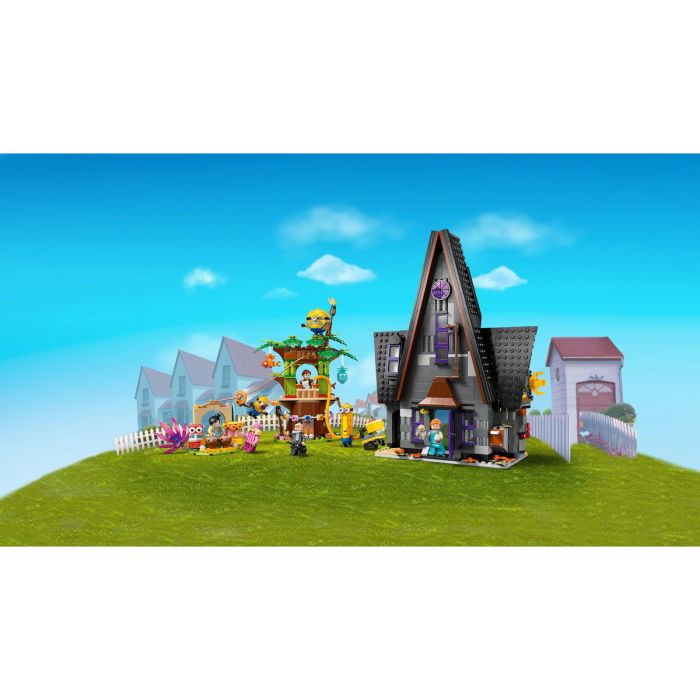  LEGO®  Minions - Resedinta de familie a lui Gru si a minionilor (75583), 868 piese [10]