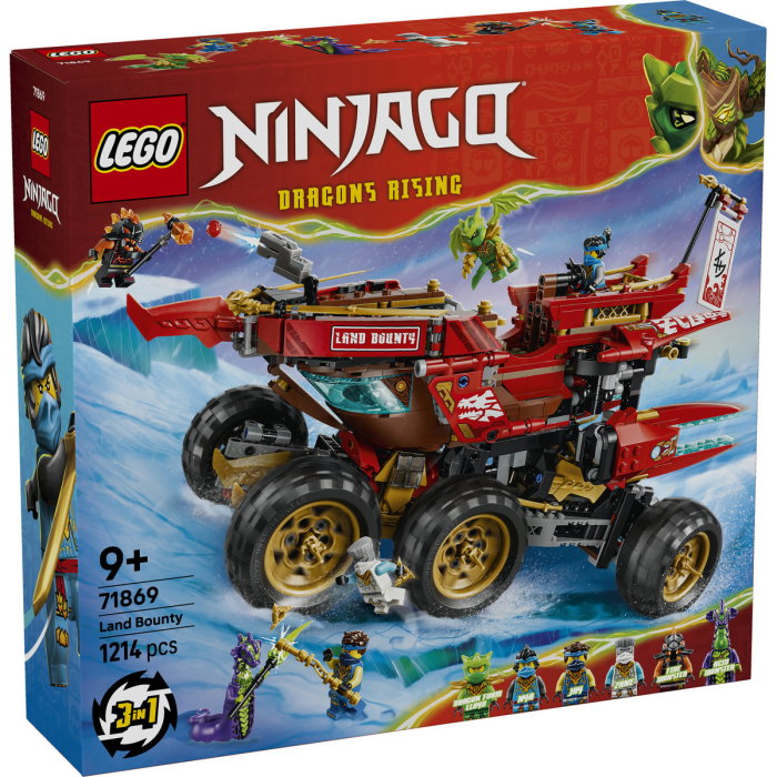LEGO® Ninjago - Bounty de teren (71869), 1214 piese [2]