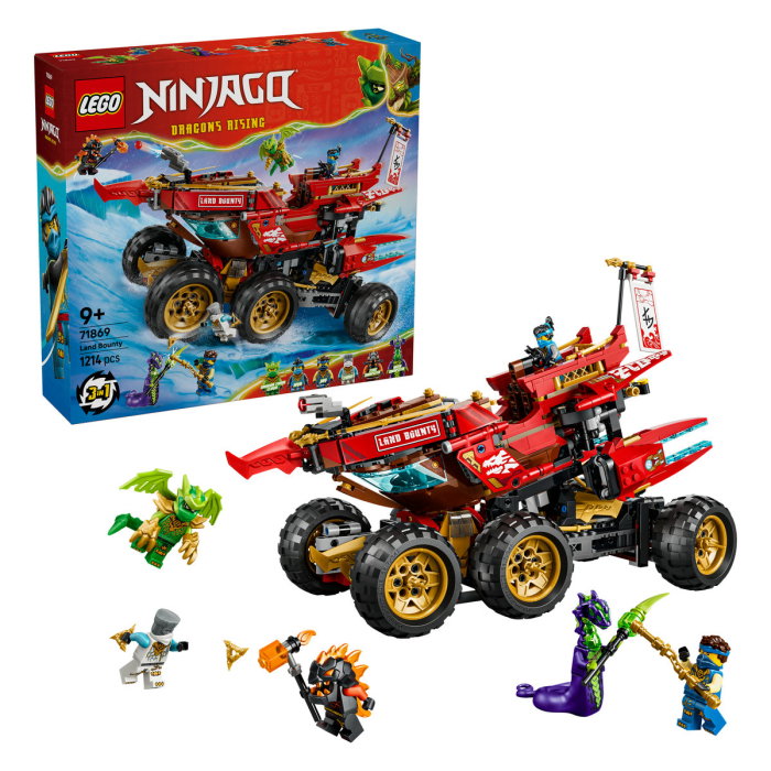 LEGO® Ninjago - Bounty de teren (71869), 1214 piese [1]