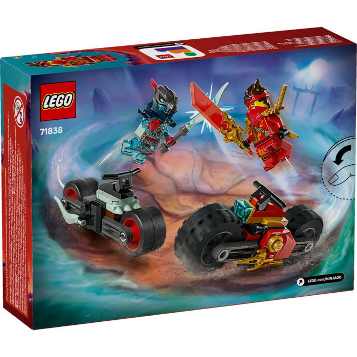  LEGO®  Ninjago - Cursa de viteza cu motocicleta lui Kai (71838), 79 piese [3]