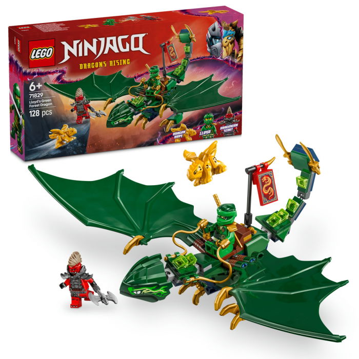 LEGO® Ninjago - Dragonul de Padure al lui Lloyd (71829), 128 piese [1]