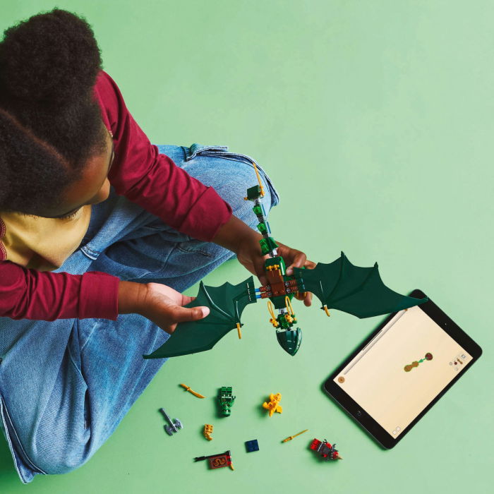 LEGO® Ninjago - Dragonul de Padure al lui Lloyd (71829), 128 piese [4]