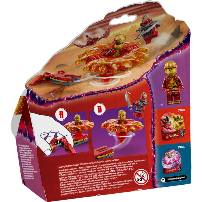  LEGO®  Ninjago - Dragonul Spinjitzu rotitor al lui Kai (71823), 54 piese [3]
