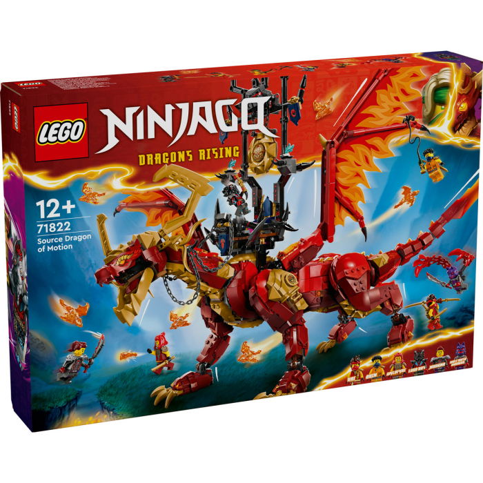  LEGO®  Ninjago - Dragonul-sursa al miscarii (71822), 1716 piese [2]