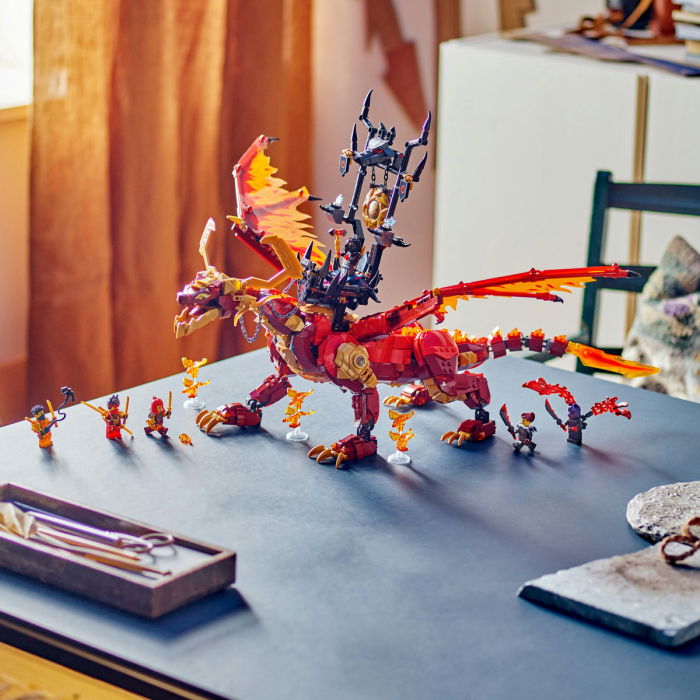  LEGO®  Ninjago - Dragonul-sursa al miscarii (71822), 1716 piese [6]