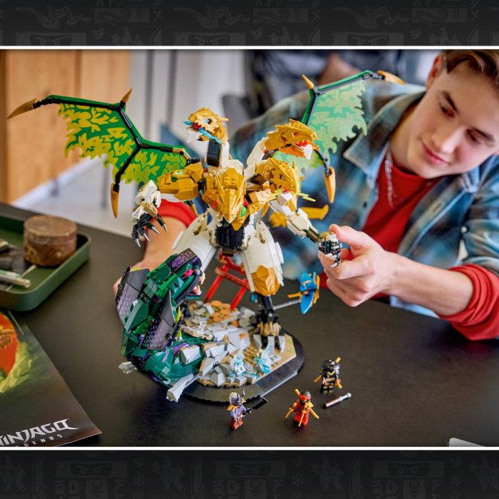 LEGO® Ninjago - Impresionanta batalie a dragonului (71872), 2178 piese [6]