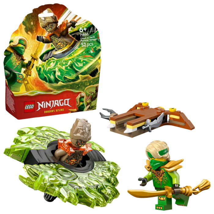 LEGO® Ninjago - Lloyd vs Spinnerul monstru de pamant (71850), 52 piese [1]