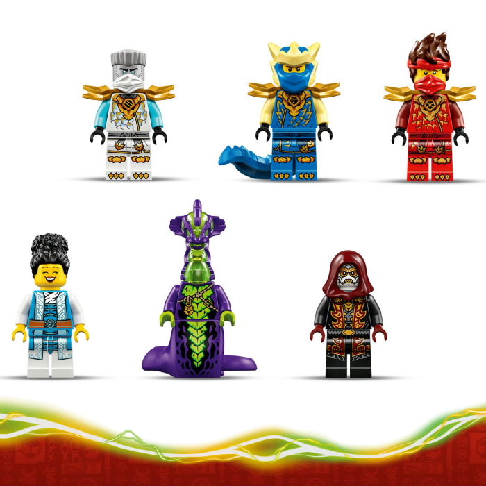 LEGO® Ninjago - Lupta la casa din copac cu vehicule ninja (71857), 642 piese [5]