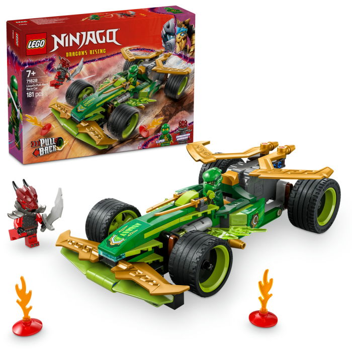  LEGO®  Ninjago - Masina de curse pull-back a lui Lloyd (71828), 181 piesa  [1]