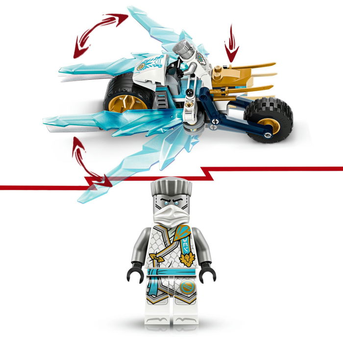  LEGO®  Ninjago - Motocicleta de gheata a lui Zane (71816), 84 piese [9]