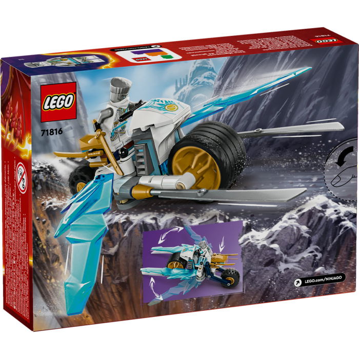 LEGO®  Ninjago - Motocicleta de gheata a lui Zane (71816), 84 piese [3]
