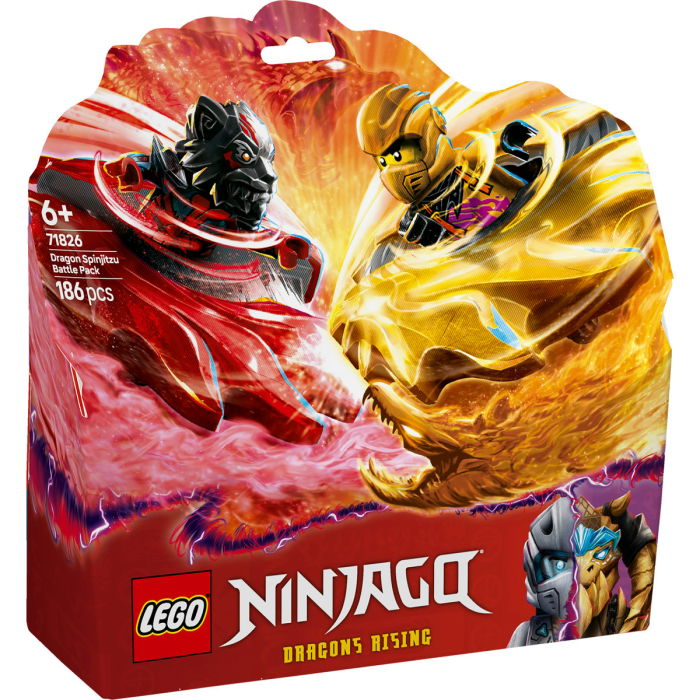  LEGO®  Ninjago - Pachet de lupta cu dragoni Spinjitzu (71826), 186 piese [2]