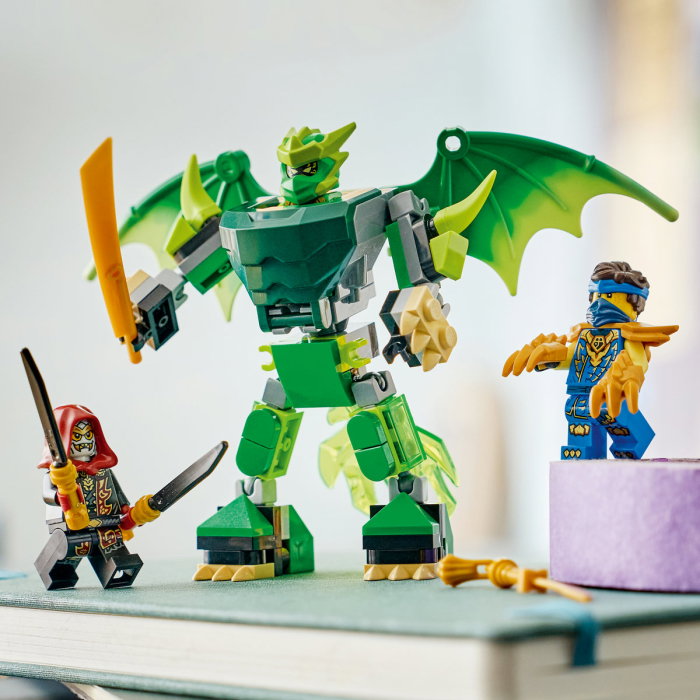 LEGO® Ninjago - Pachet de lupta cu robotul dragon al lui Lloyd (71862), 81 piese [5]