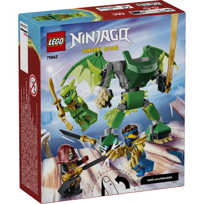 LEGO® Ninjago - Pachet de lupta cu robotul dragon al lui Lloyd (71862), 81 piese [3]