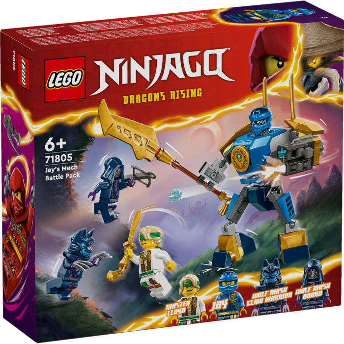  LEGO®  Ninjago - Pachet de lupta: Robotul lui Jay (71805), 78 piese [2]