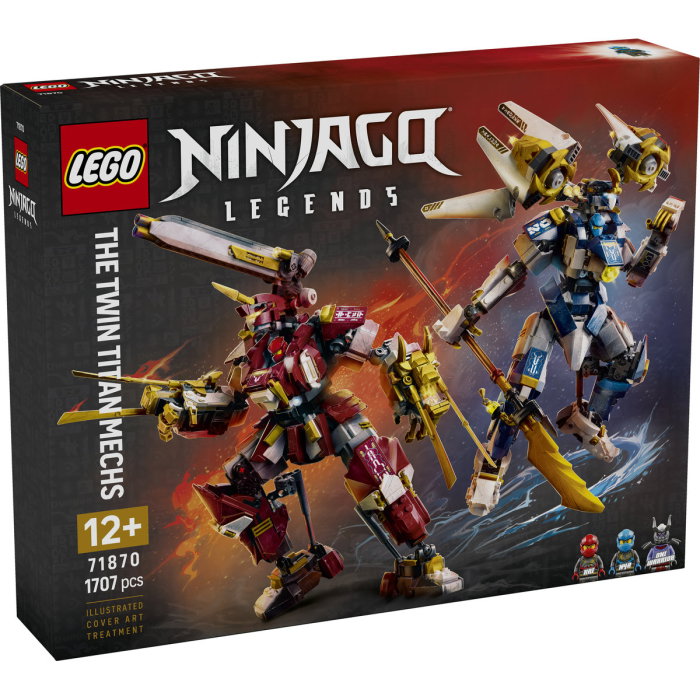 LEGO® Ninjago - Robotii Titan gemeni (71870), 1707 piese [2]