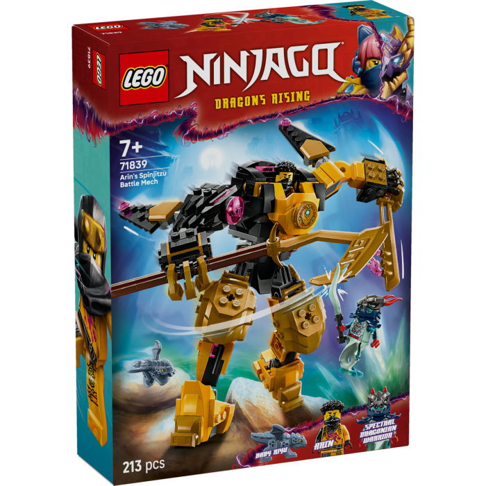  LEGO®  Ninjago - Robotul de lupta Spinjitzu al lui Arin (71839), 213 piese [2]