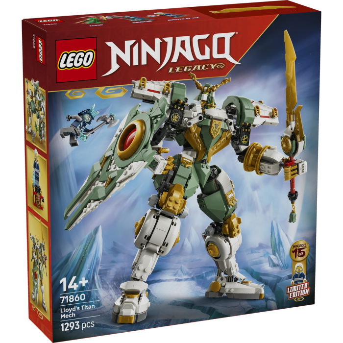 LEGO® Ninjago - Robotul de Titan al lui Lloyd la a 15-a aniversare (71860), 1293 piese [2]