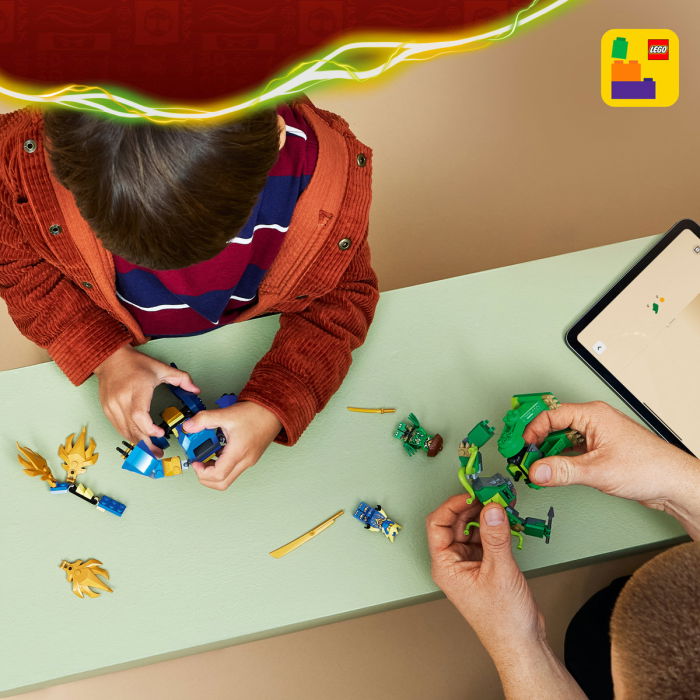 LEGO® Ninjago - Robotul dragon al lui Jay in lupta (71853), 107 piese [7]