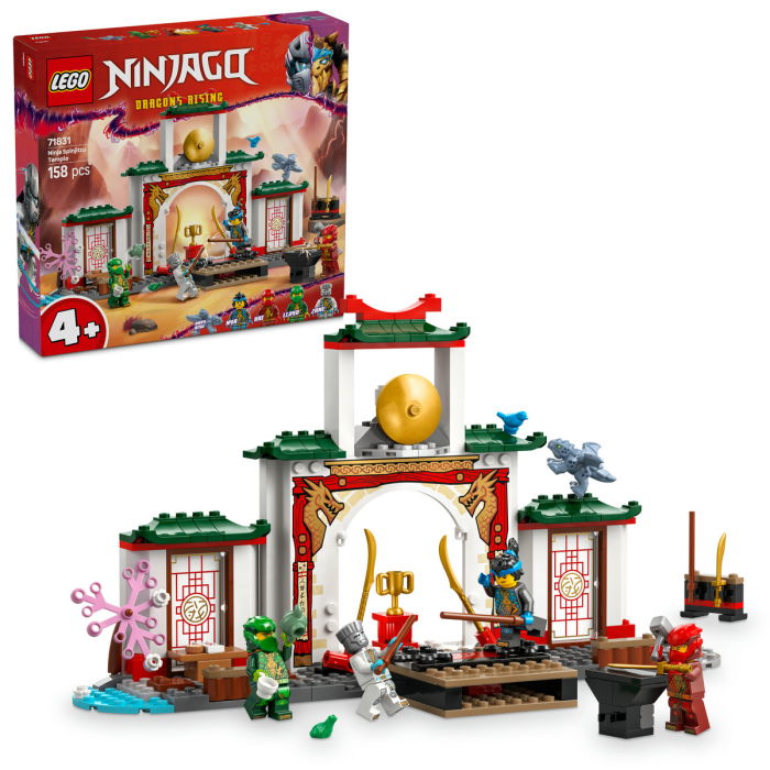 LEGO® Ninjago - Templul Spinjitzu al luptatorilor ninja (71831), 158 piese [1]