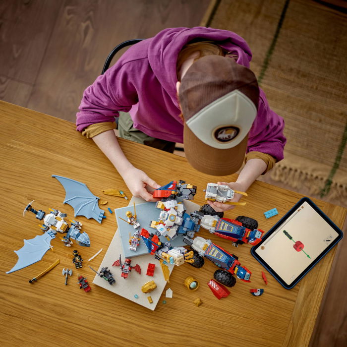  LEGO®  Ninjago - Ultrarobotul combinat al lui Zane (71834), 1187 piese [4]