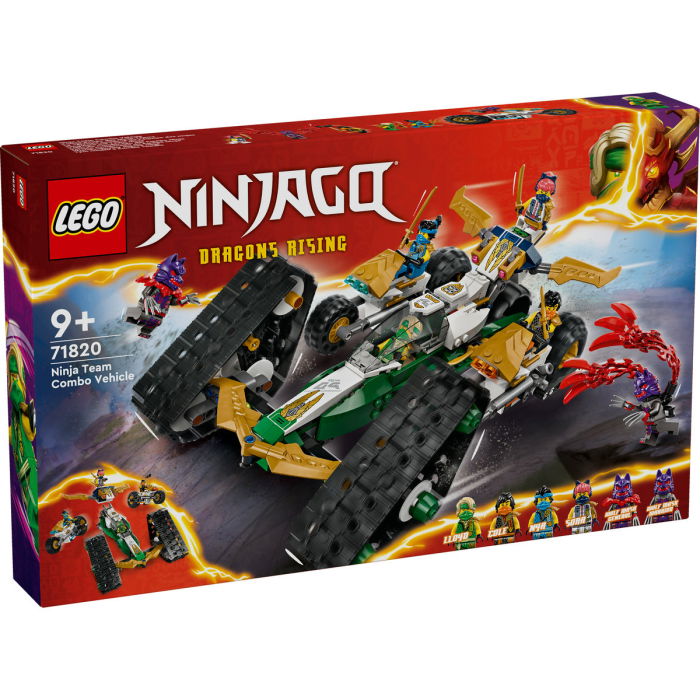  LEGO®  Ninjago - Vehicul combinat al echipei ninja (71820), 576 piese [2]