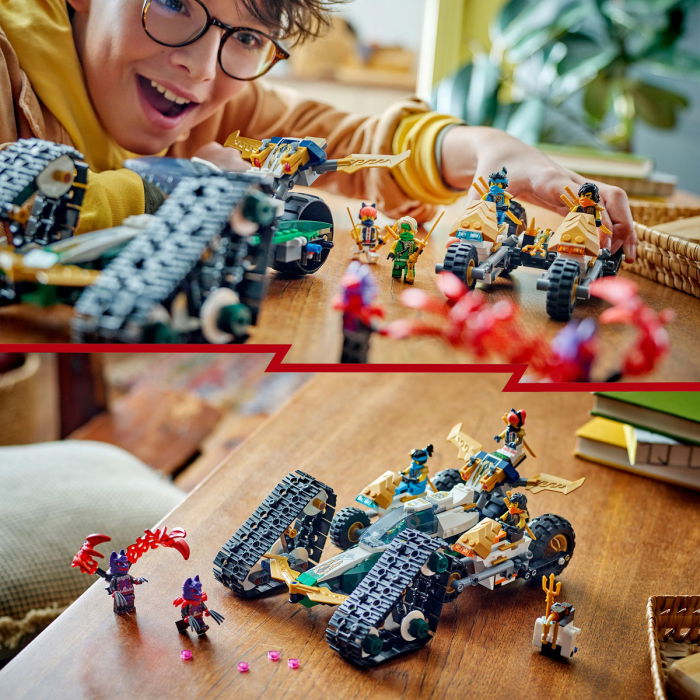  LEGO®  Ninjago - Vehicul combinat al echipei ninja (71820), 576 piese [10]