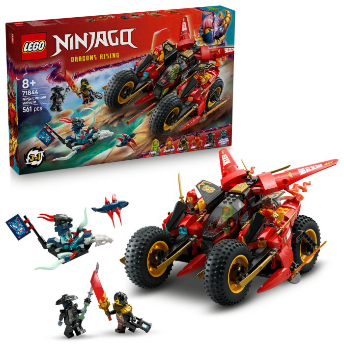 LEGO®  Ninjago - Vehicul de lupta ninja (71844), 561 piesa [1]