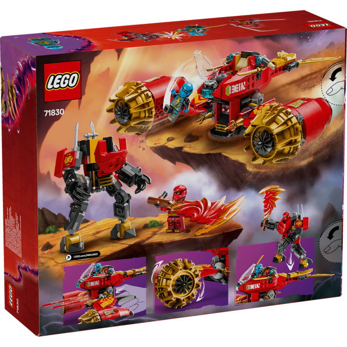  LEGO®  Ninjago - Vehiculul-robot zburator al lui Kai (71830), 333 piese [3]