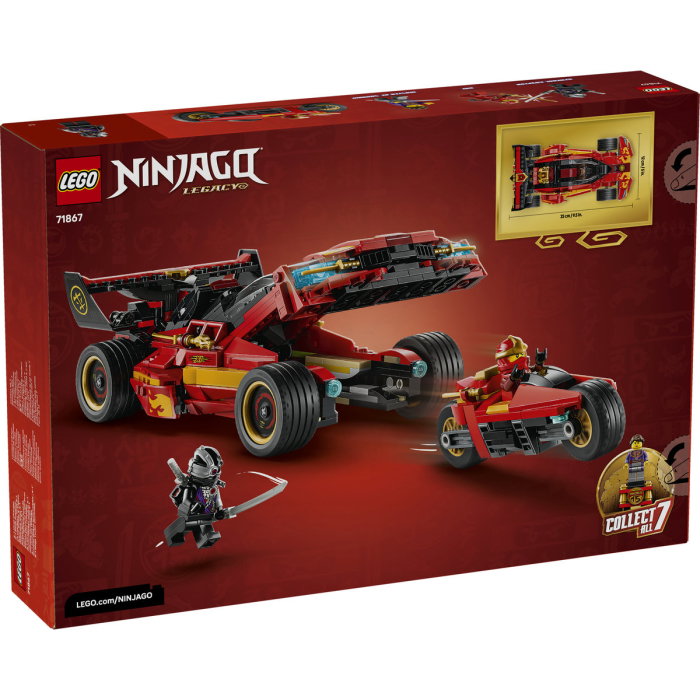 LEGO® Ninjago - X-1 Ninja Charger la a 15-a aniversare (71867), 691 piese [3]
