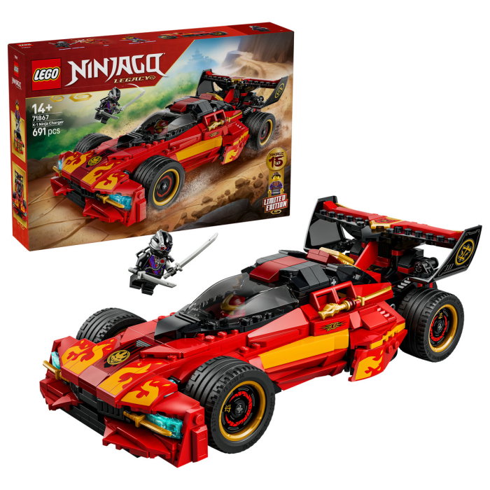 LEGO® Ninjago - X-1 Ninja Charger la a 15-a aniversare (71867), 691 piese [1]