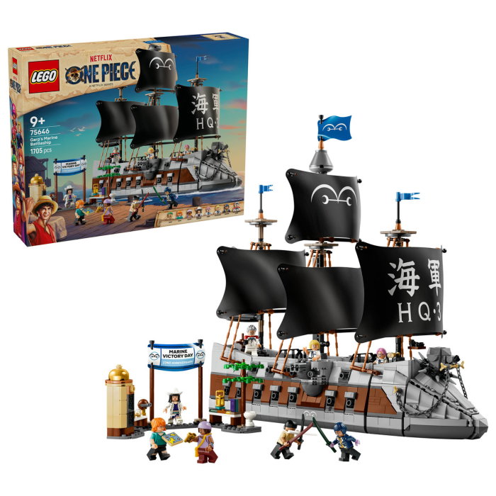 LEGO® One Piece - Corabia de lupta a lui Garp (75646), 1705 piese [1]