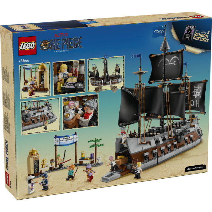 LEGO® One Piece - Corabia de lupta a lui Garp (75646), 1705 piese [3]