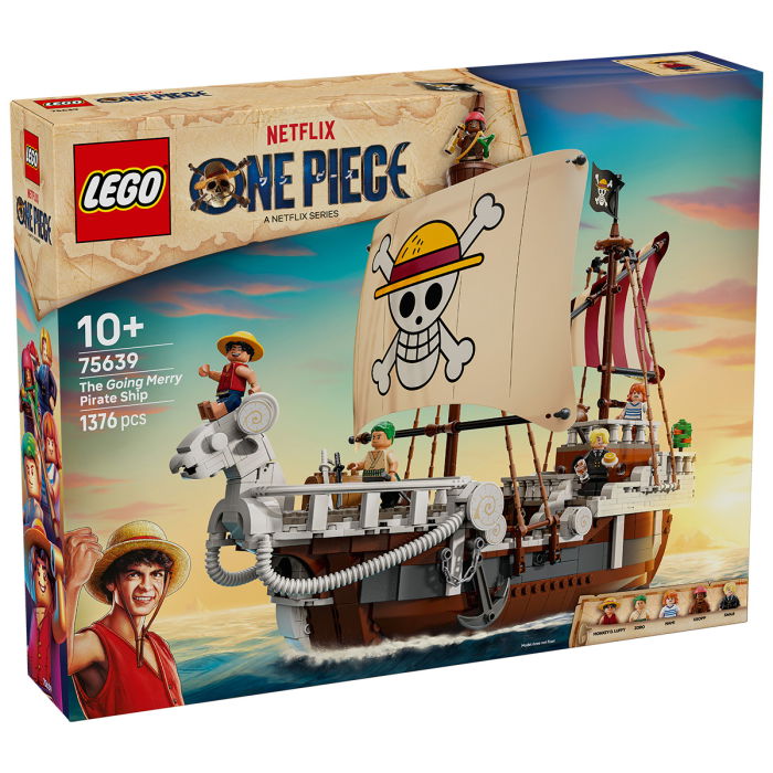 LEGO® One Piece -  Corabia de pirati Fasneata Merry (75639), 1376 piese [2]