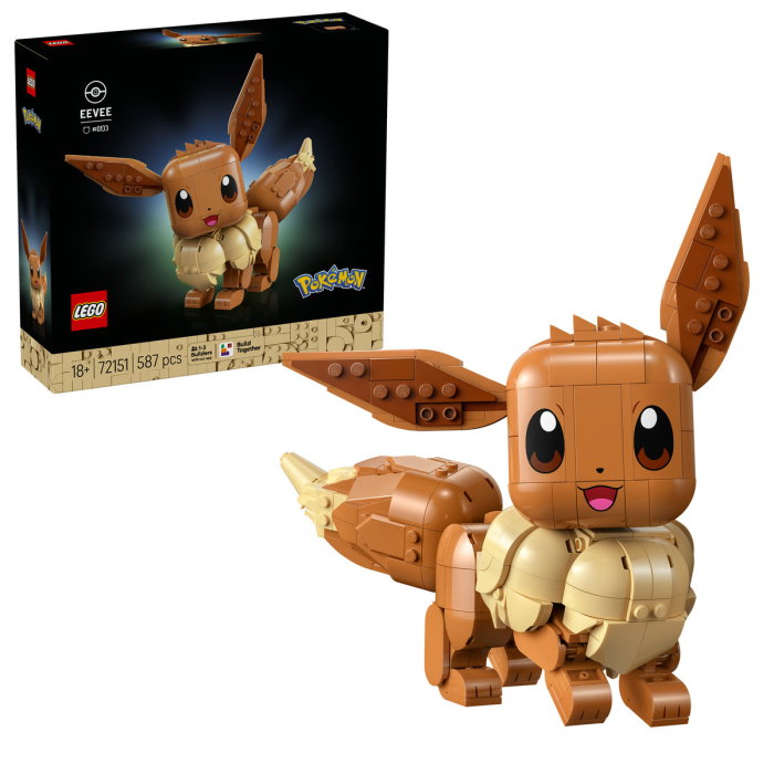 LEGO® Pokemon - Eevee (72151), 587 piese [1]