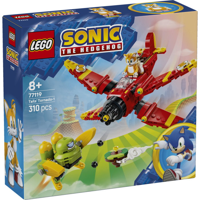 LEGO® Sonic the Hedgehog - Avionul Tornado-1 al lui Tails (77119), 310 piese [2]