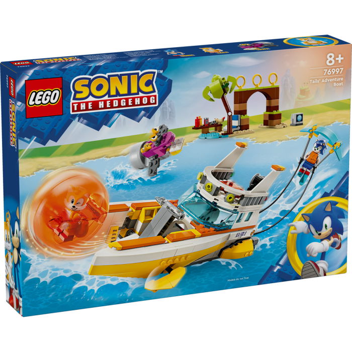  LEGO®  Sonic the Hedgehog - Barca de aventuri a lui Tails (76997), 393 piese [2]