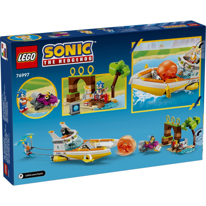  LEGO®  Sonic the Hedgehog - Barca de aventuri a lui Tails (76997), 393 piese [3]
