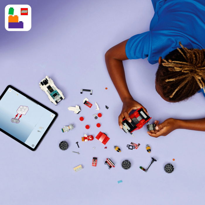 LEGO® Sonic the Hedgehog - Masina lui Silver vs Camionul gigant al lui Knuckles (77118), 378 piese [6]