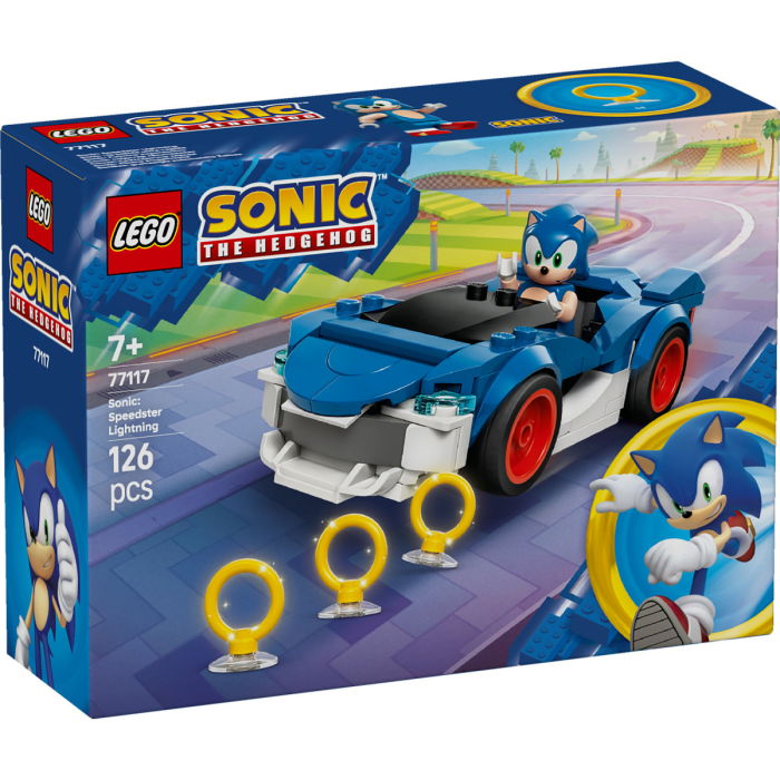 LEGO® Sonic the Hedgehog - Sonic: Speedster Lightning (77117), 126 piese [2]