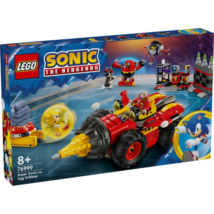  LEGO®  Sonic the Hedgehog - Super Sonic vs. Egg Drillster (76999), 590 piese [2]