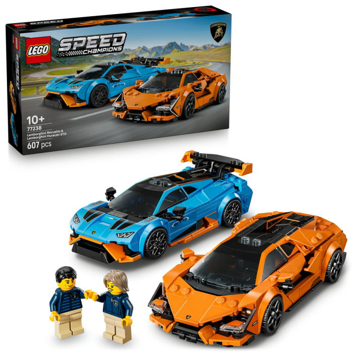 LEGO®  Speed Champions - Lamborghini Revuelto si Huracán STO (77238), 607 piese [1]