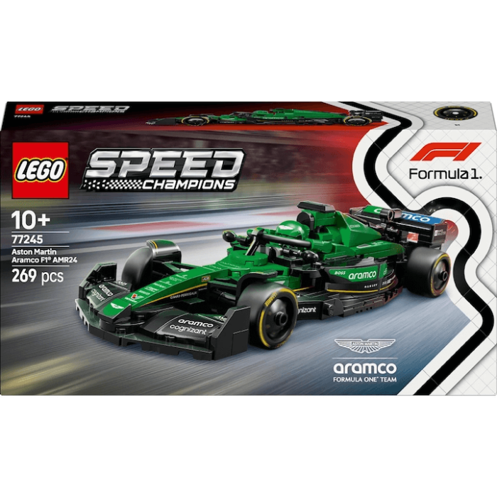 LEGO® Speed Champions - Masina de curse Aston Martin Aramco F1® AMR24 (77245), 269 piese [10]