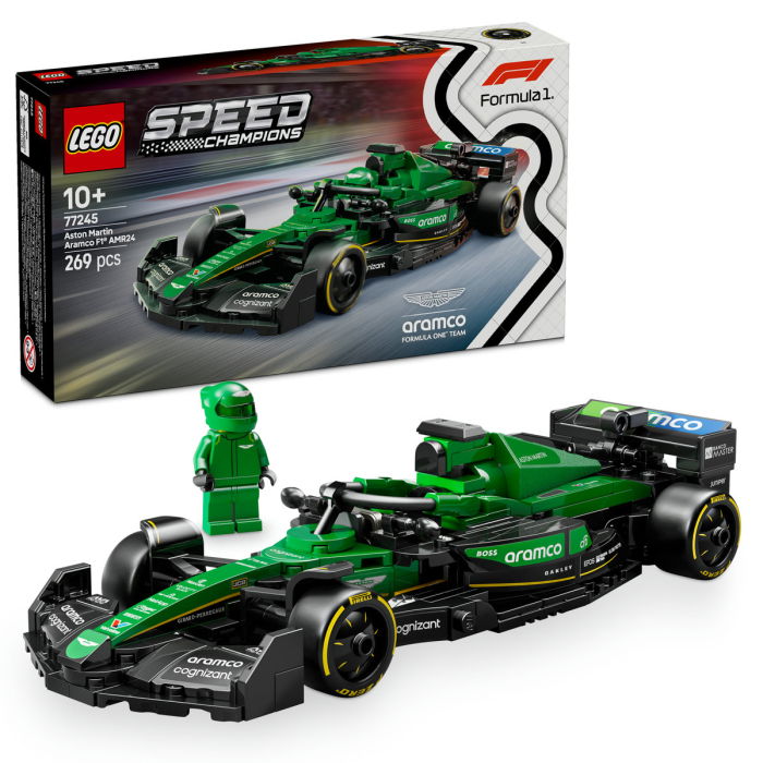 LEGO® Speed Champions - Masina de curse Aston Martin Aramco F1® AMR24 (77245), 269 piese [1]