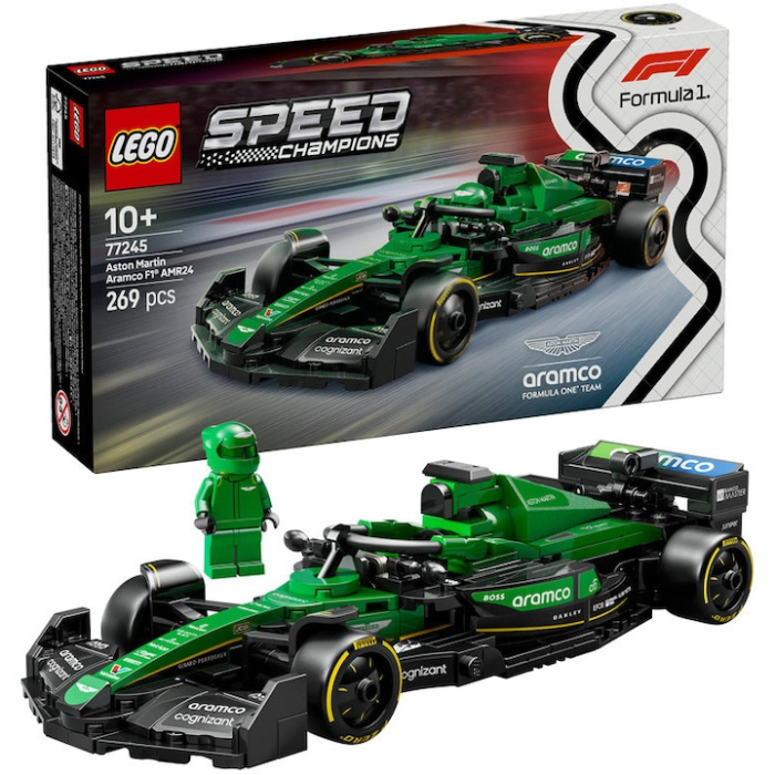 LEGO® Speed Champions - Masina de curse Aston Martin Aramco F1® AMR24 (77245), 269 piese [7]