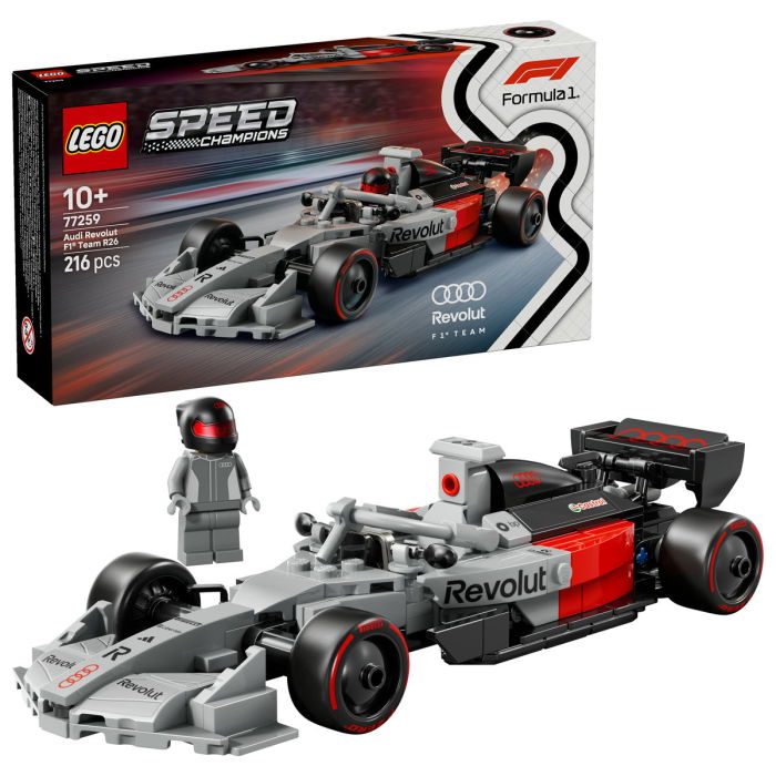 LEGO® Speed Champions - Masina de curse Audi Revolut F1 Team R26 (77259), 216 piese [1]