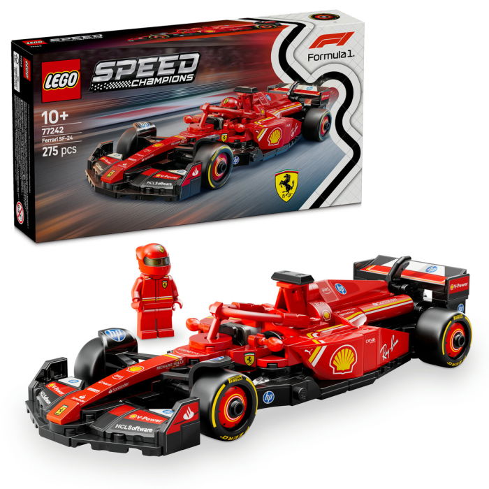 LEGO® Speed Champions - Masina de curse F1® Ferrari SF-24 (77242), 275 piese [1]